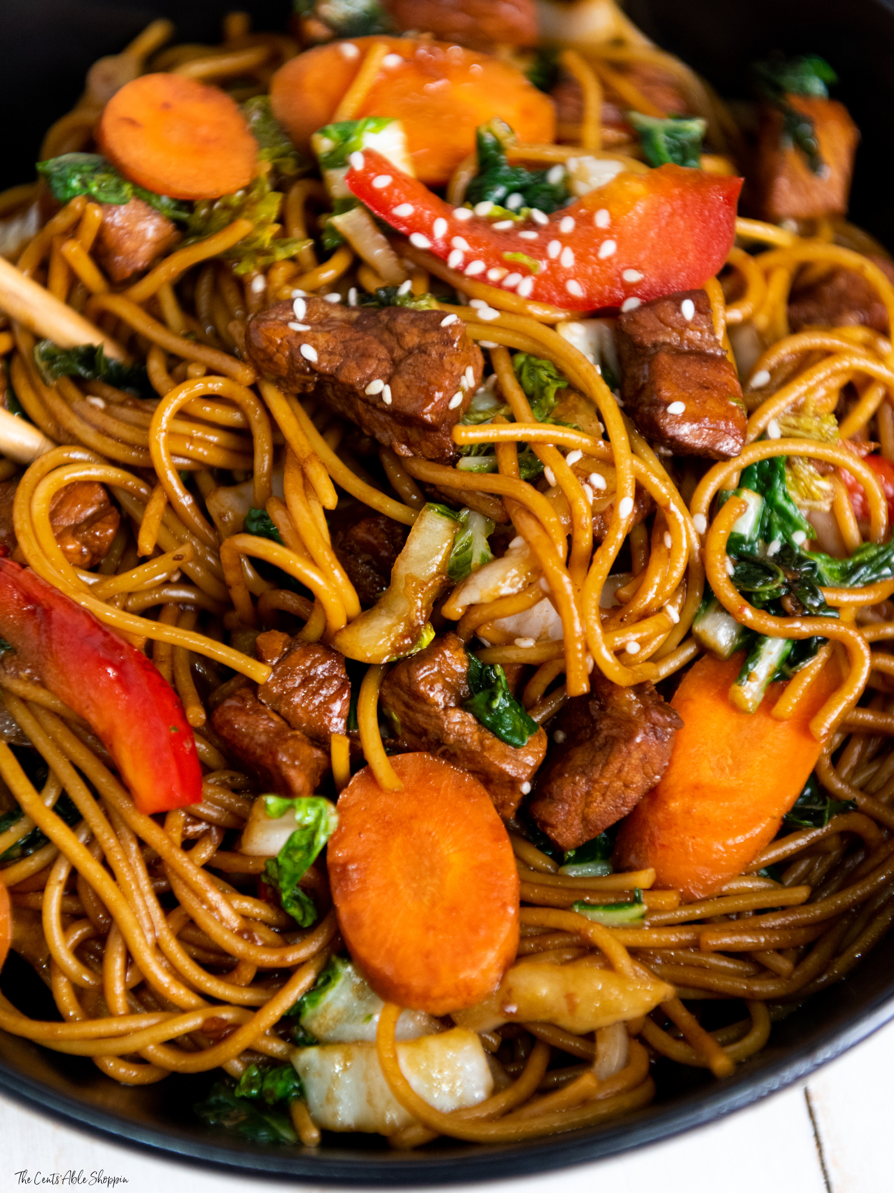 Instant Pot Pork Lo-Mein