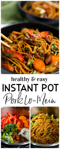 Instant Pot Pork Lo-Mein