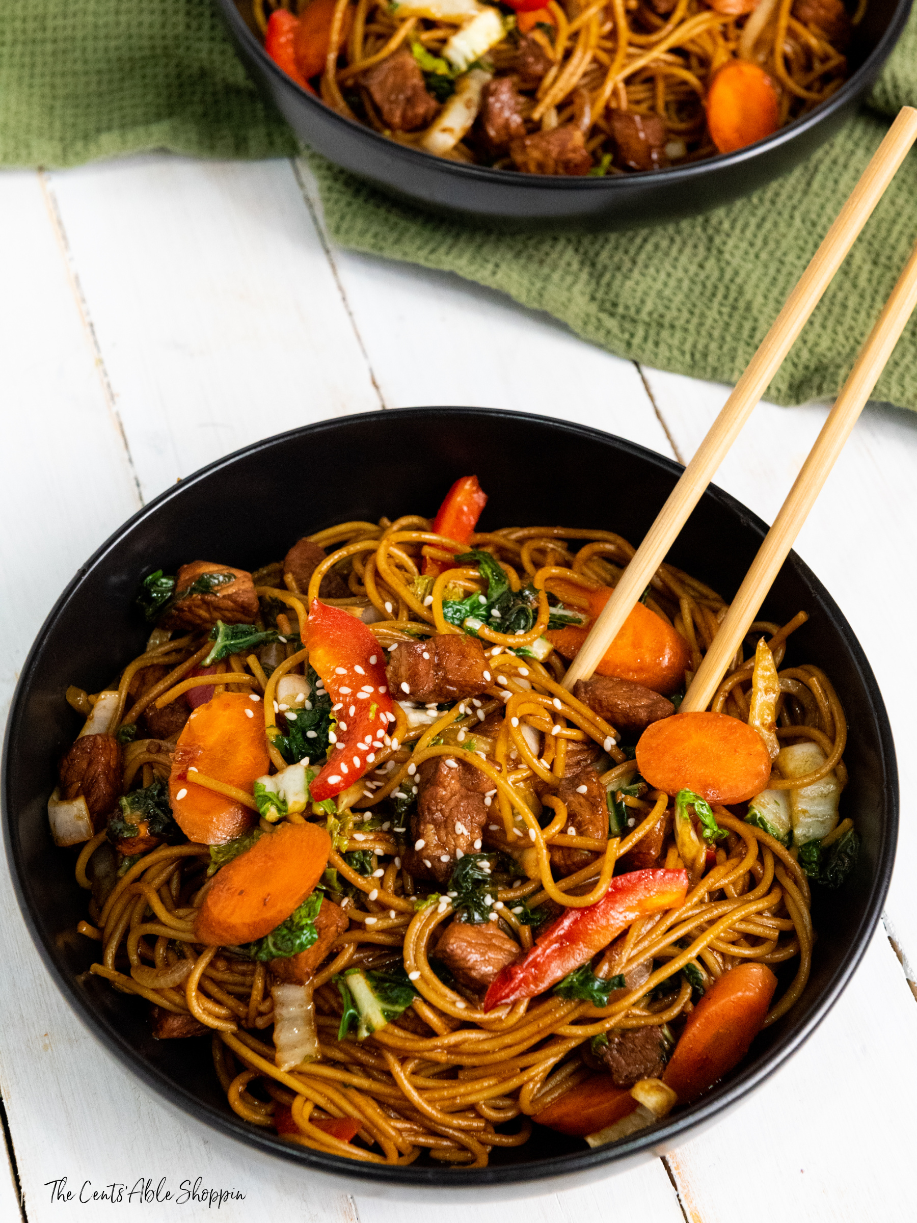 Instant Pot Pork Lo-Mein