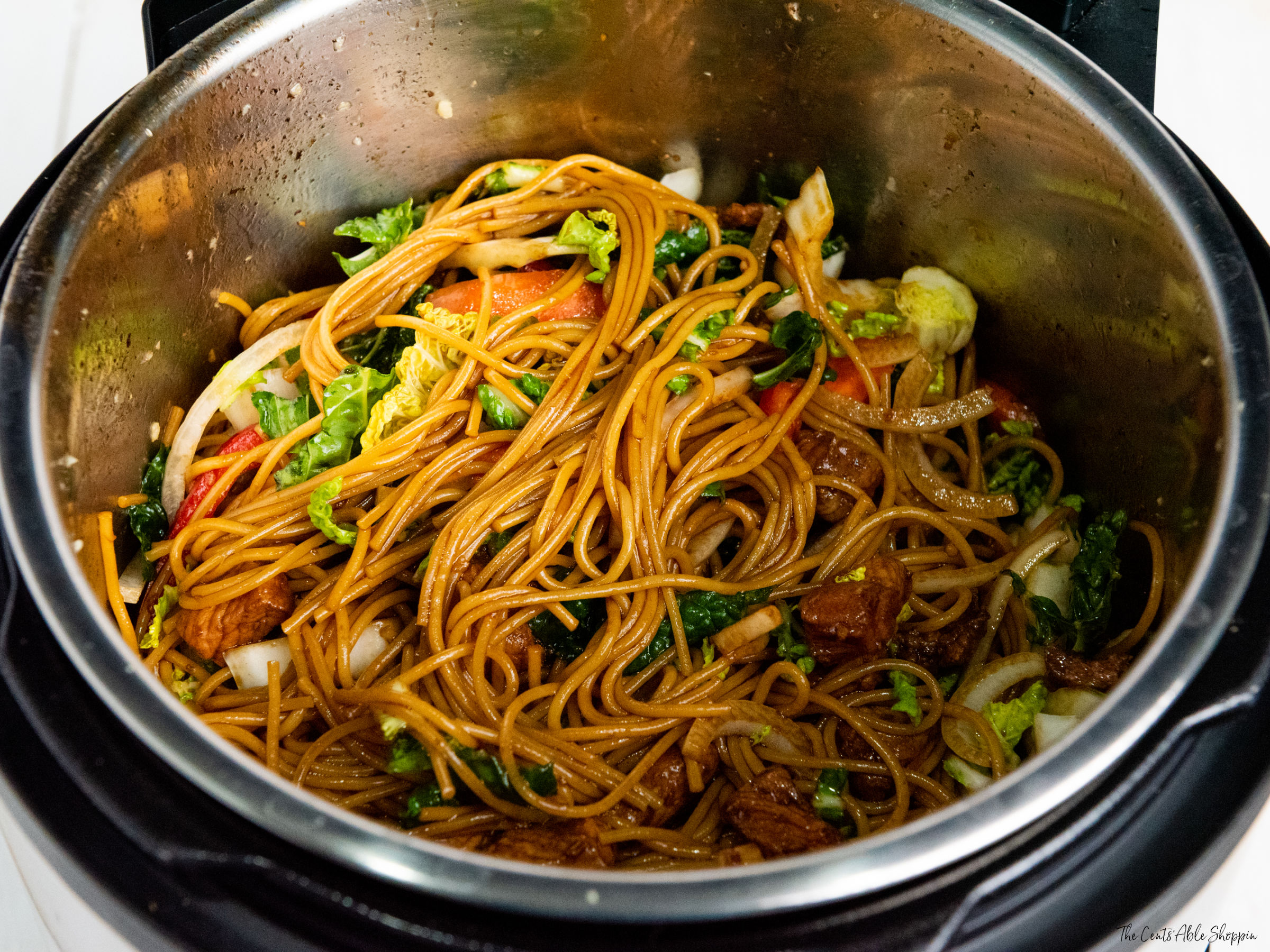 Instant Pot Pork Lo-Mein