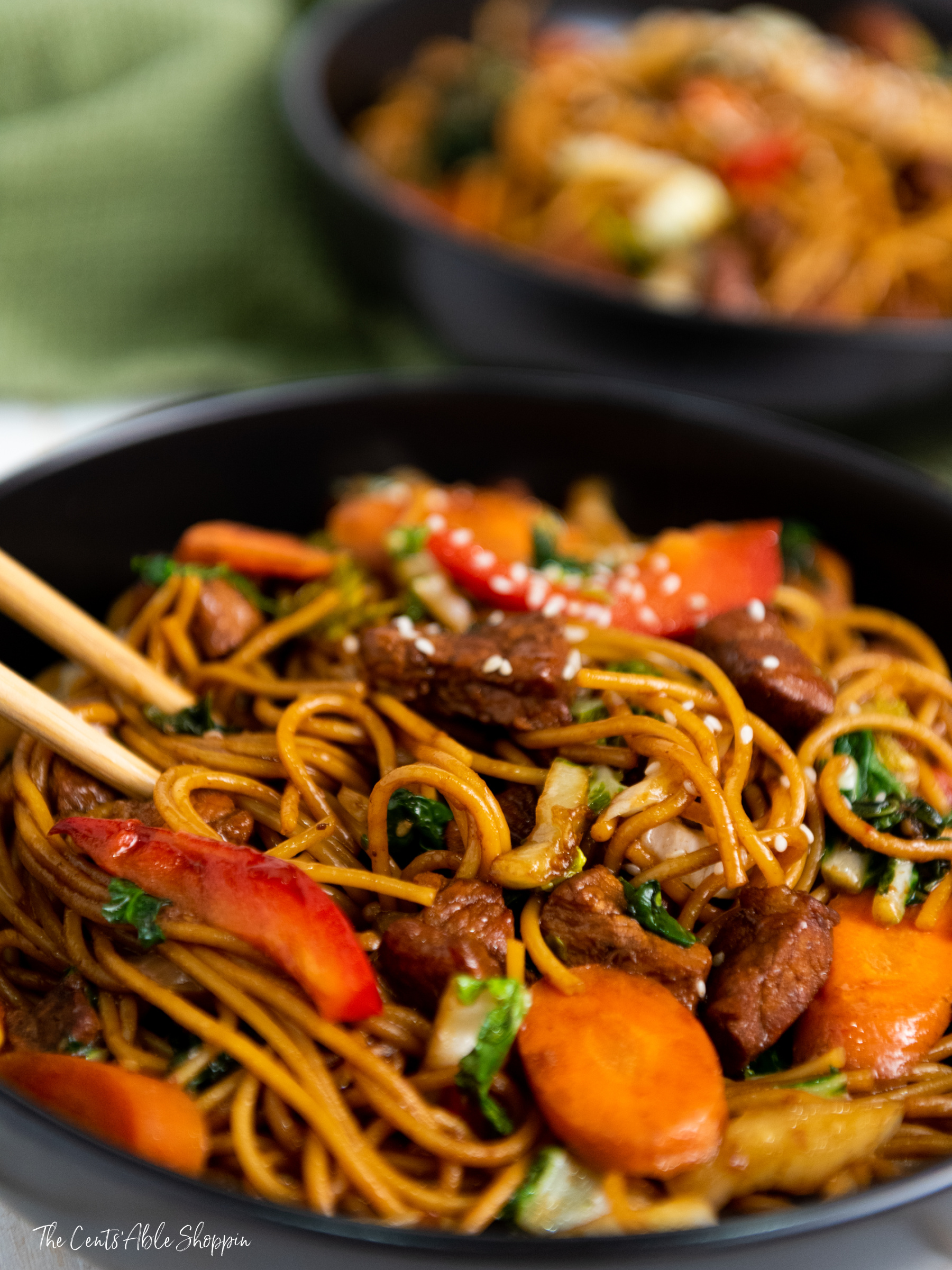 Instant Pot Pork Lo-Mein