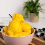 Vegan Mango Sorbet