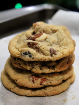 Chewy Trail Mix Cookies