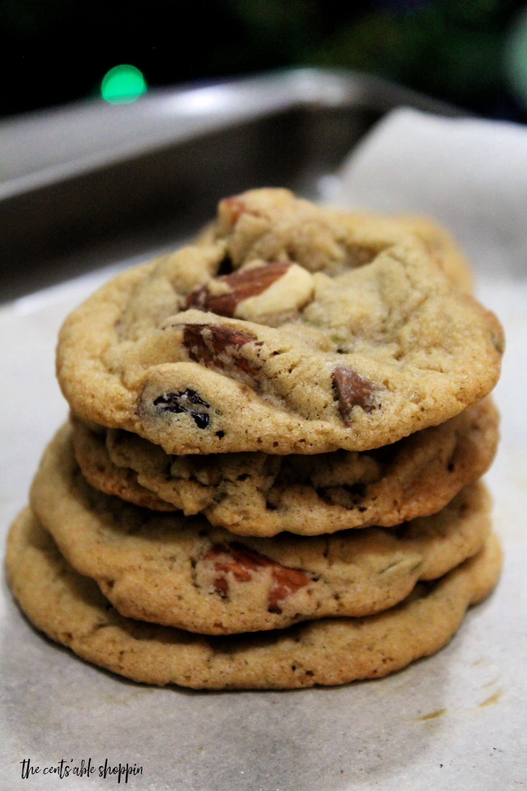 Chewy Trail Mix Cookies