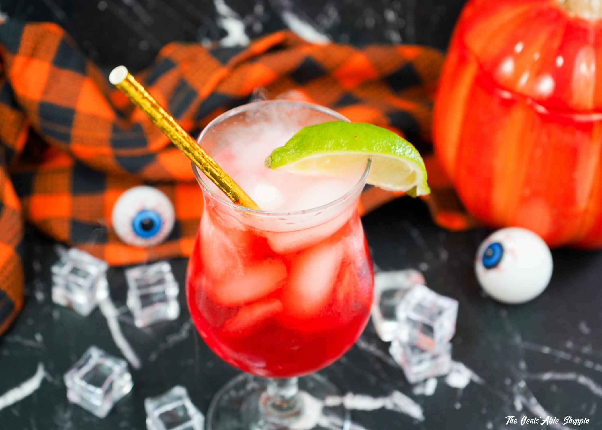 Spiked Halloween Punch (Adult Drink!)