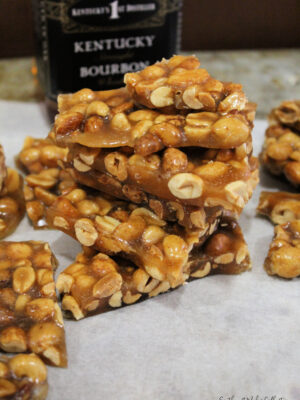 Bourbon Peanut Brittle