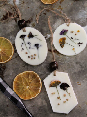 Scented Botanical Wax Ornaments