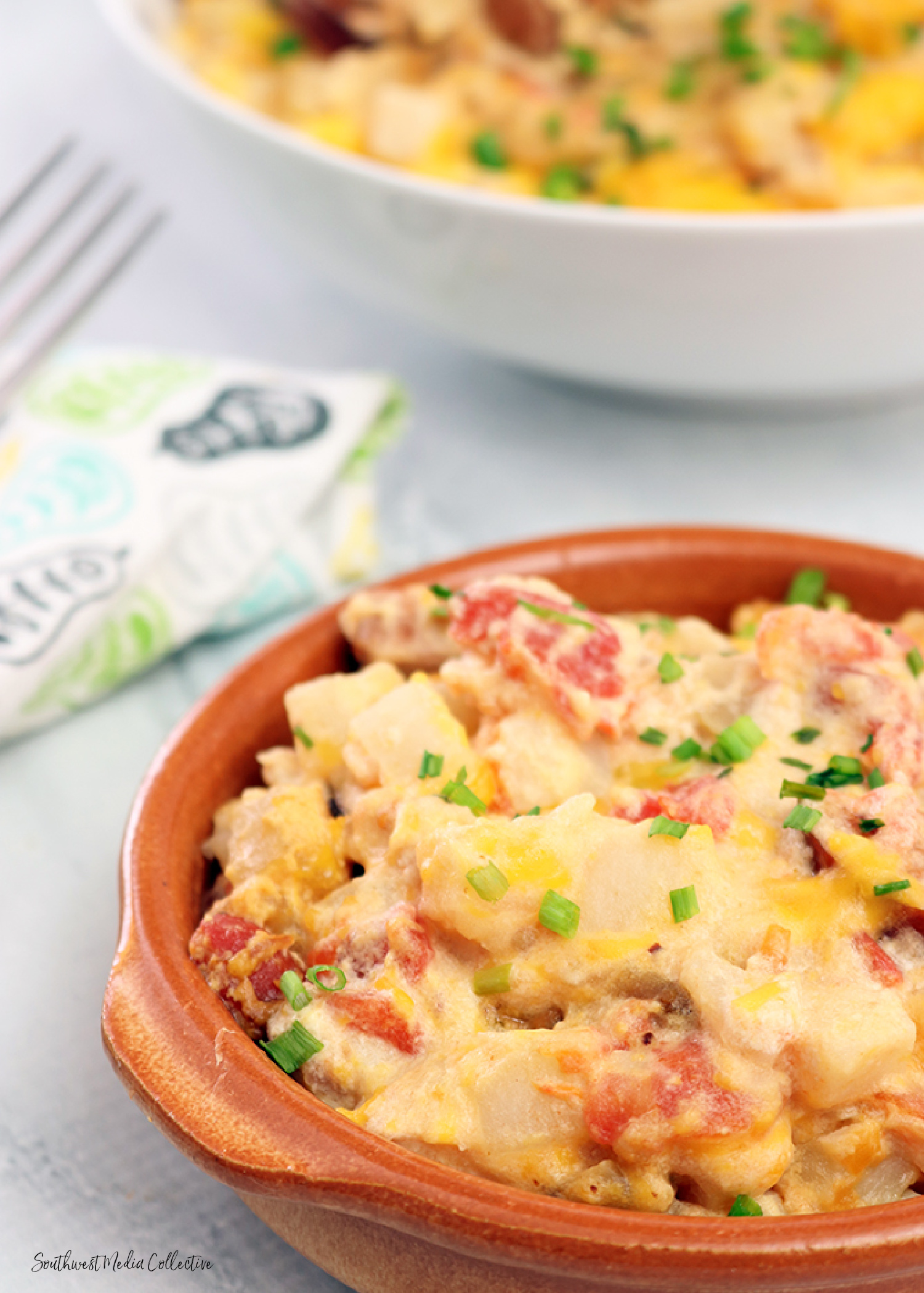 Slow Cooker Cheesy Potatoes