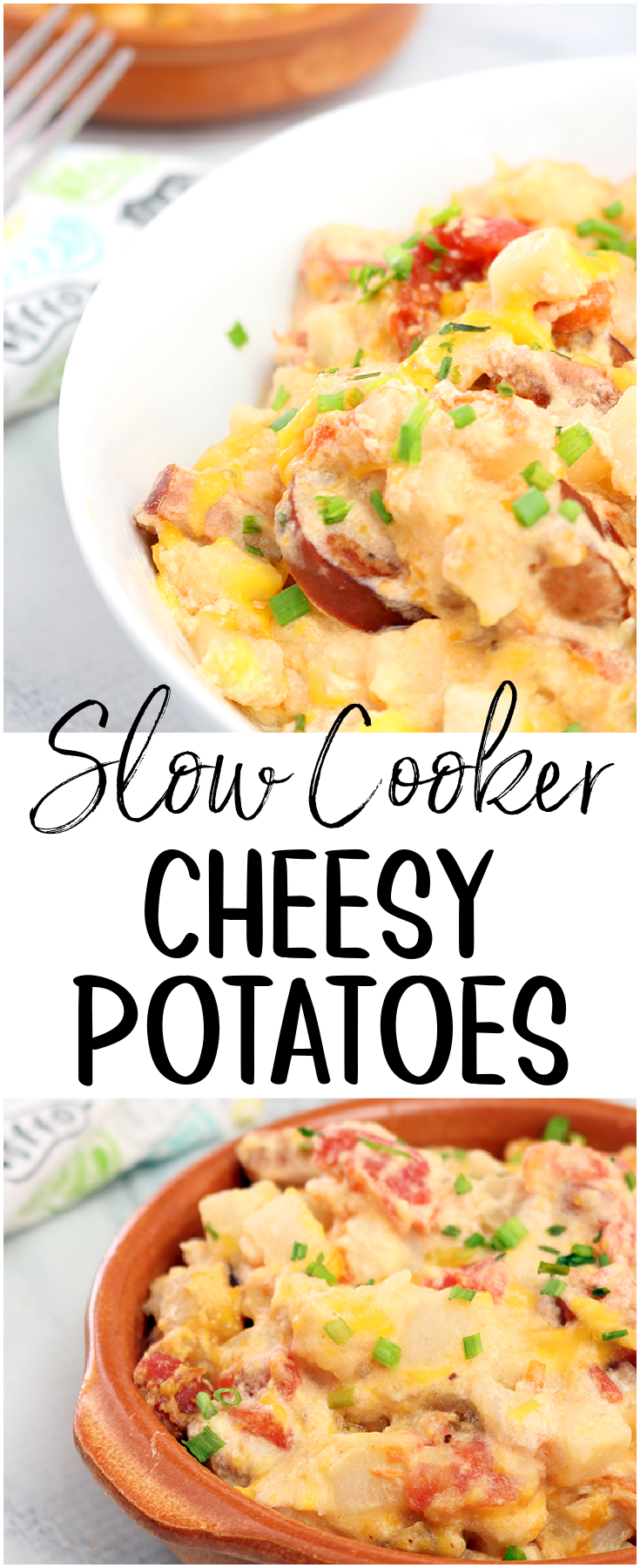 Slow Cooker Cheesy Potatoes