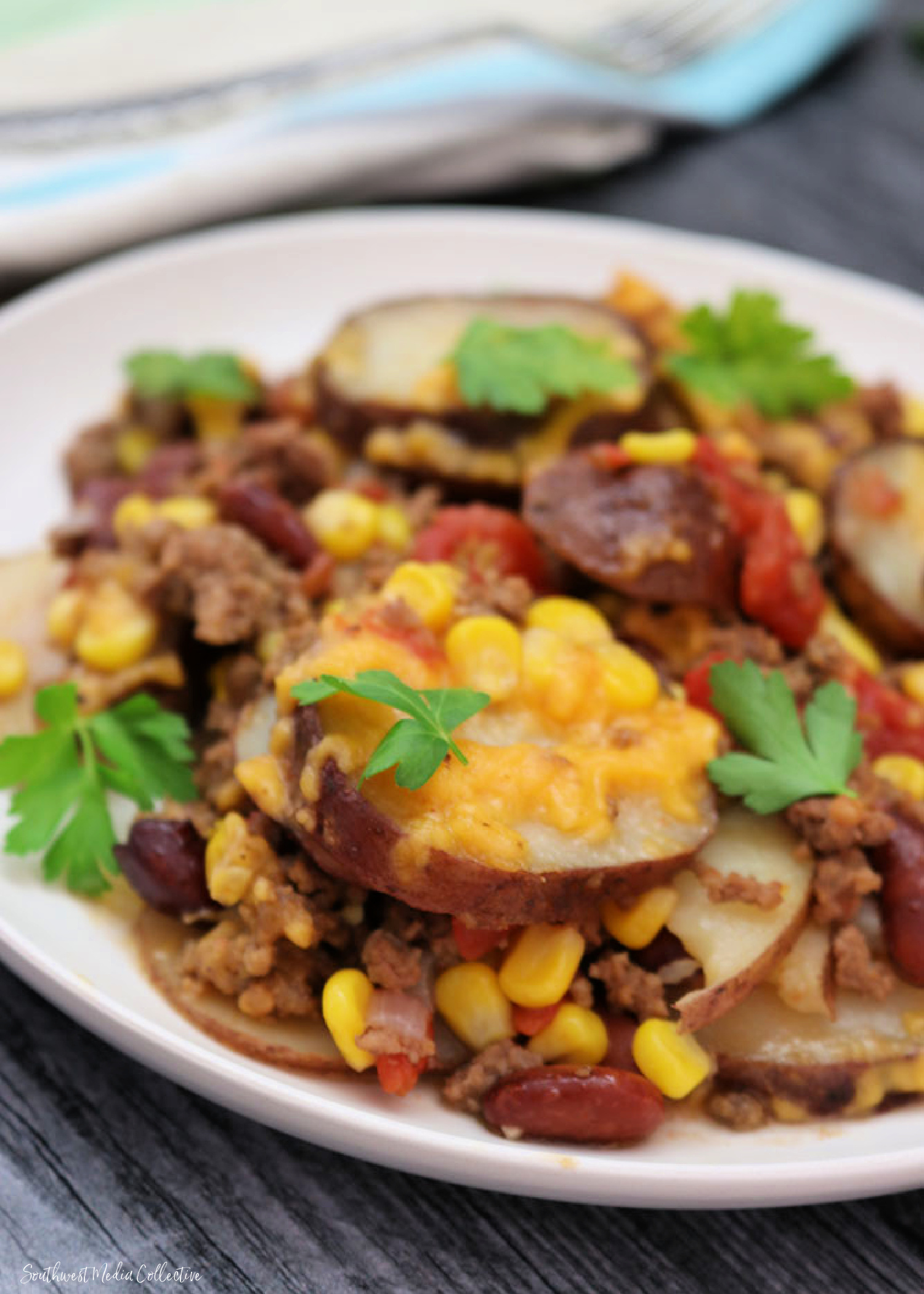 Slow Cooker Cowboy Casserole