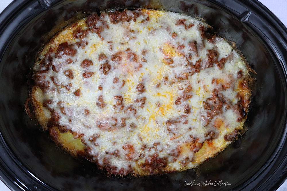 Slow Cooker Ravioli Lasagn