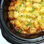 Slow Cooker Tater Tot Casserole