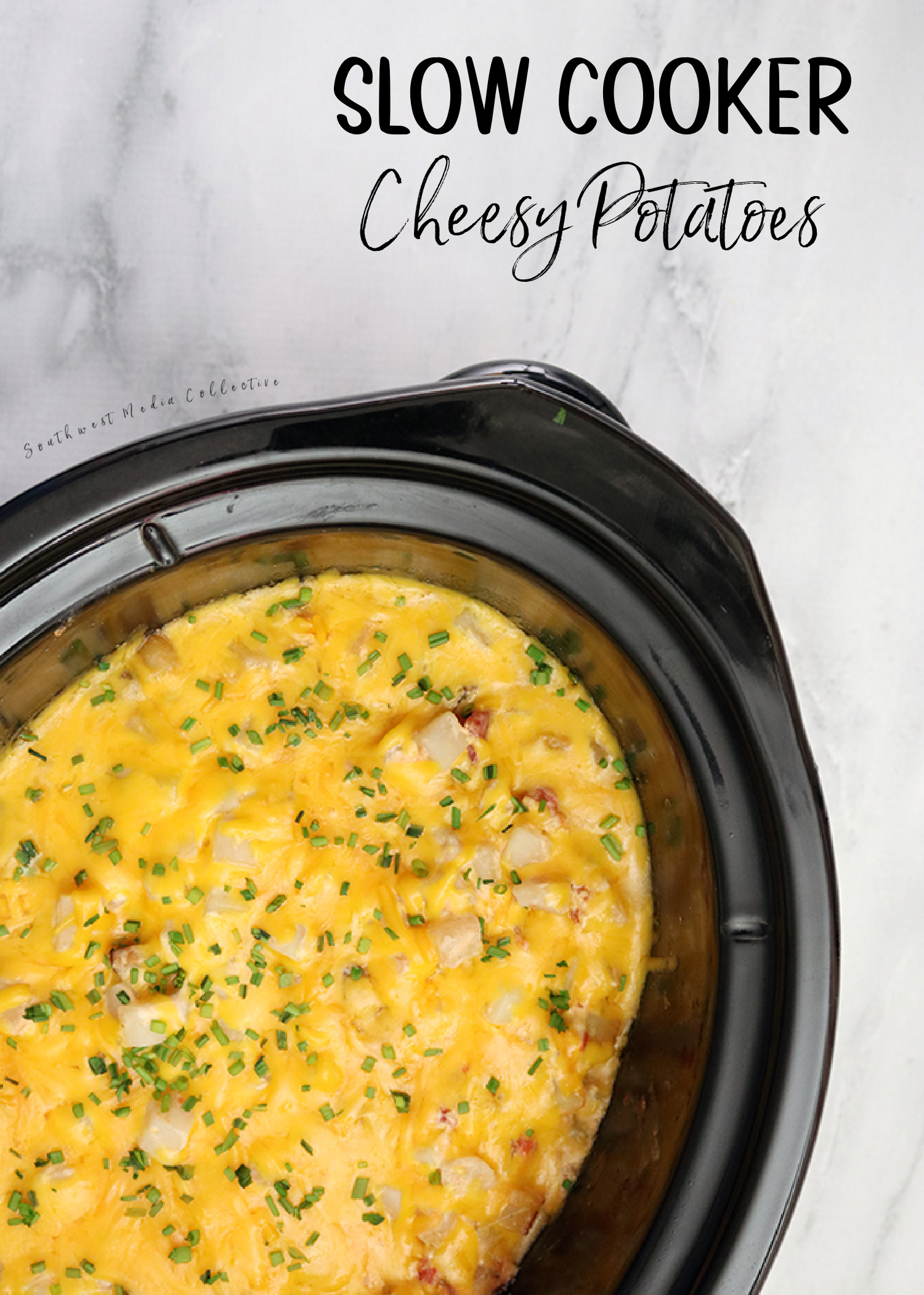 Slow Cooker Cheesy Potatoes