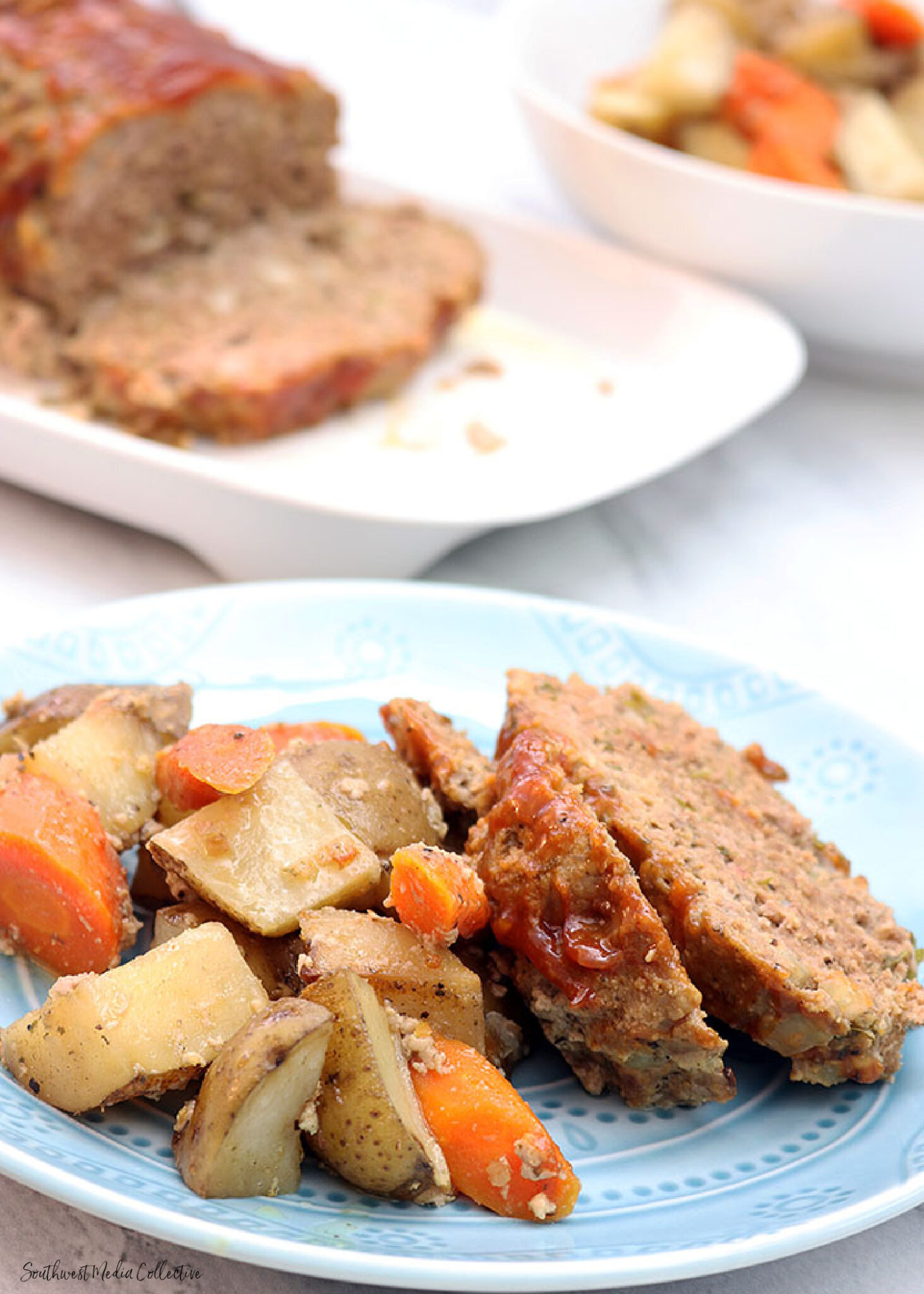 Slow Cooker Meatloaf and Potatoes The CentsAble Shoppin