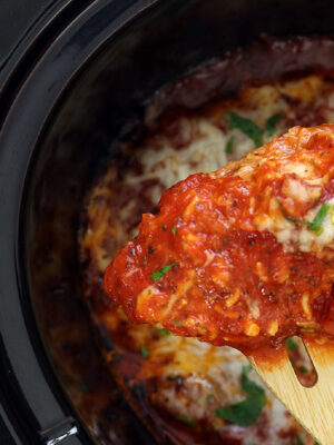 Slow Cooker Chicken Parmesan