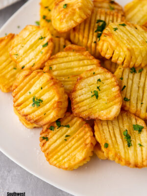 Air Fryer Accordion Potatoes