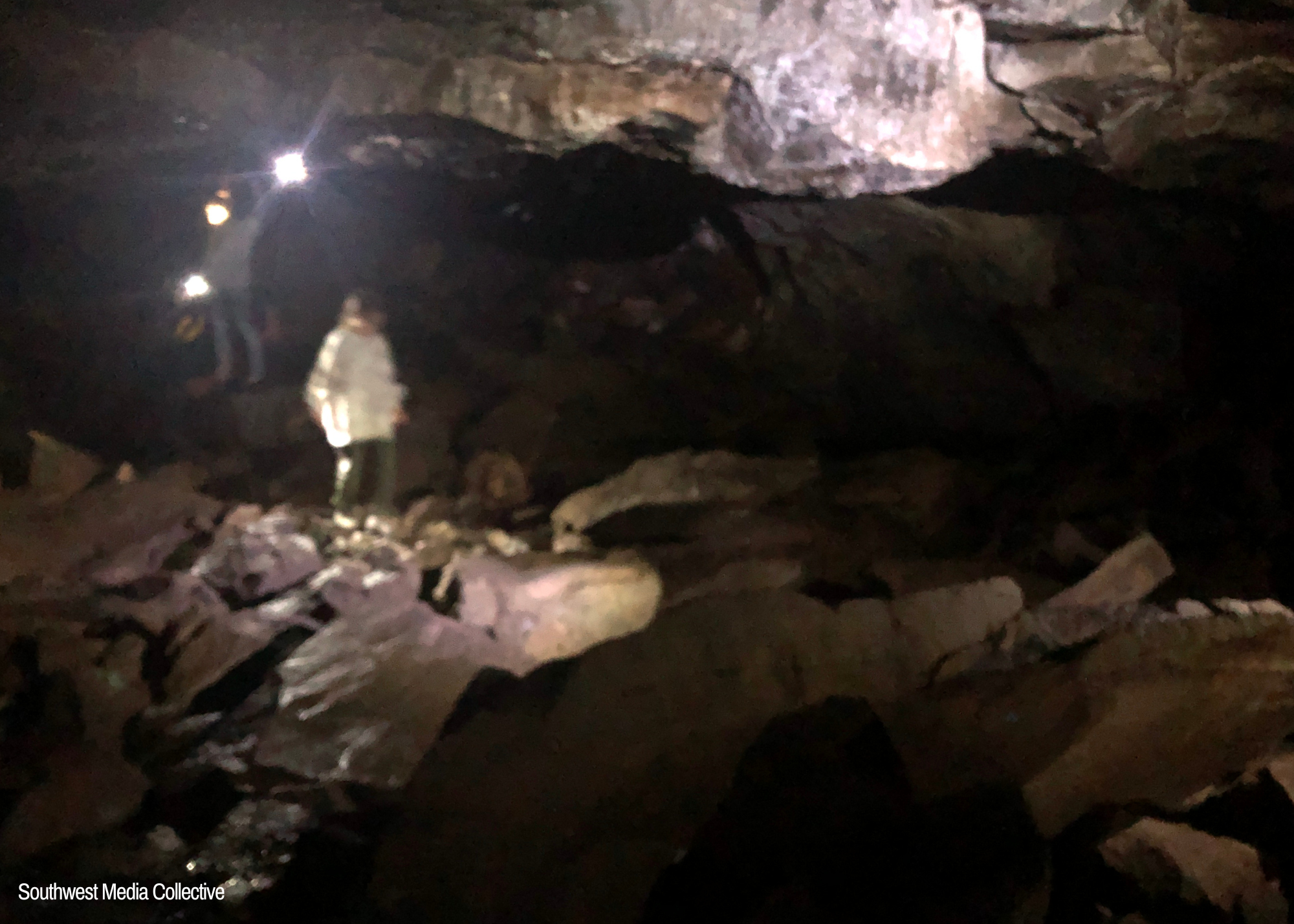 The Lava River Cave is just 30 minutes away from Flagstaff, Arizona. The cave itself was formed 700,000 years ago - at that time, molten lava erupted out of nearby Harts Prairie. The cave was founded in 1915 by lumbermen in the area.