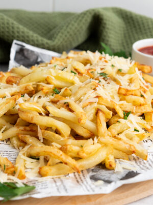 Air Fryer Parmesan Truffle Fries