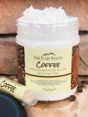 Coffee-Infused Whipped Tallow Body Butter