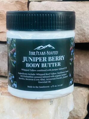 Juniper Berry Whipped Tallow Body Butter
