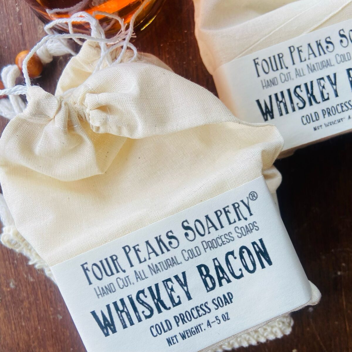 Whiskey Bacon Cold Process Soap
