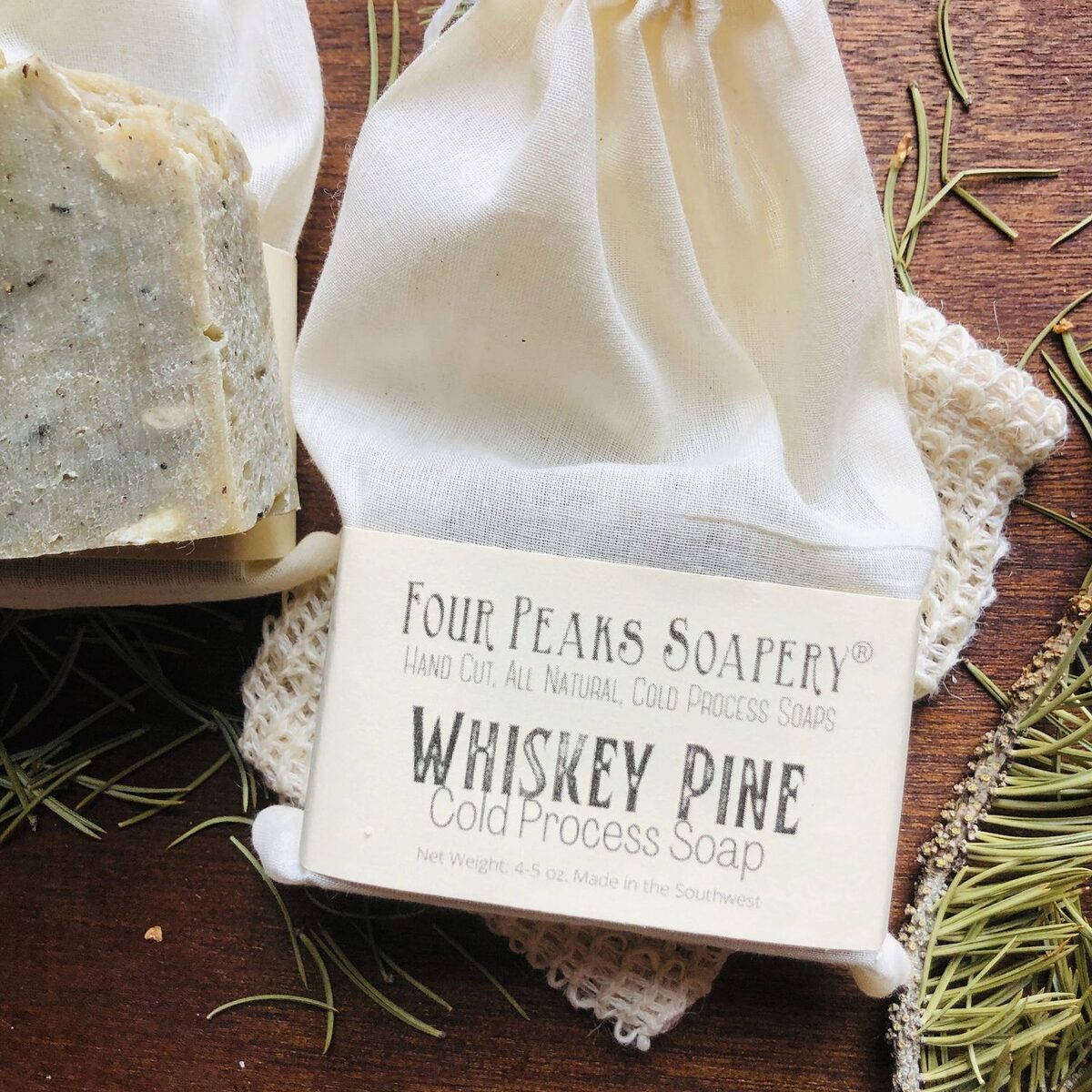 Whiskey Pine Cold Process Soap