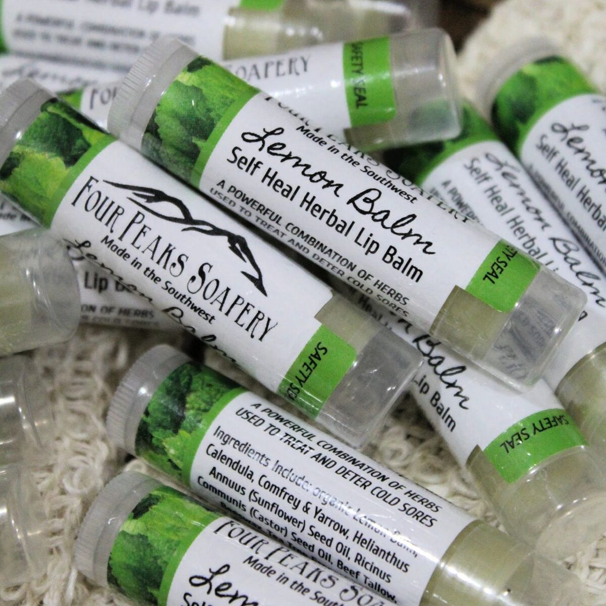 Lemon Balm Herbal Lip Balm