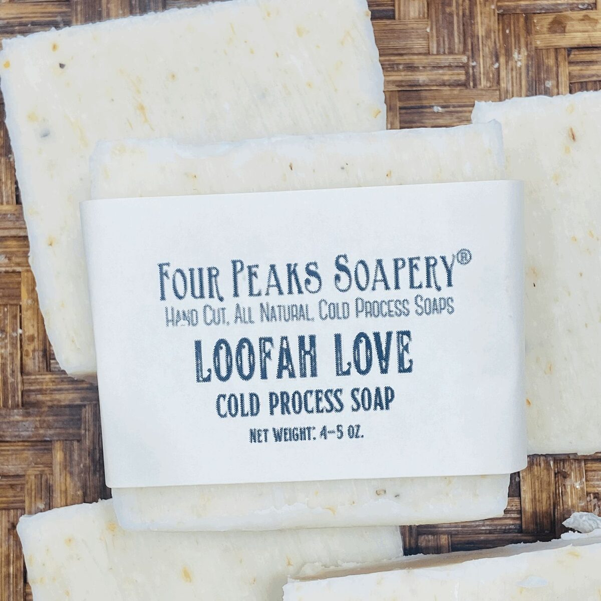 Loofah Cold Process Tallow Soap