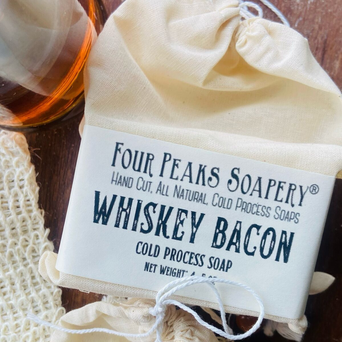 Whiskey Bacon Cold Process Soap