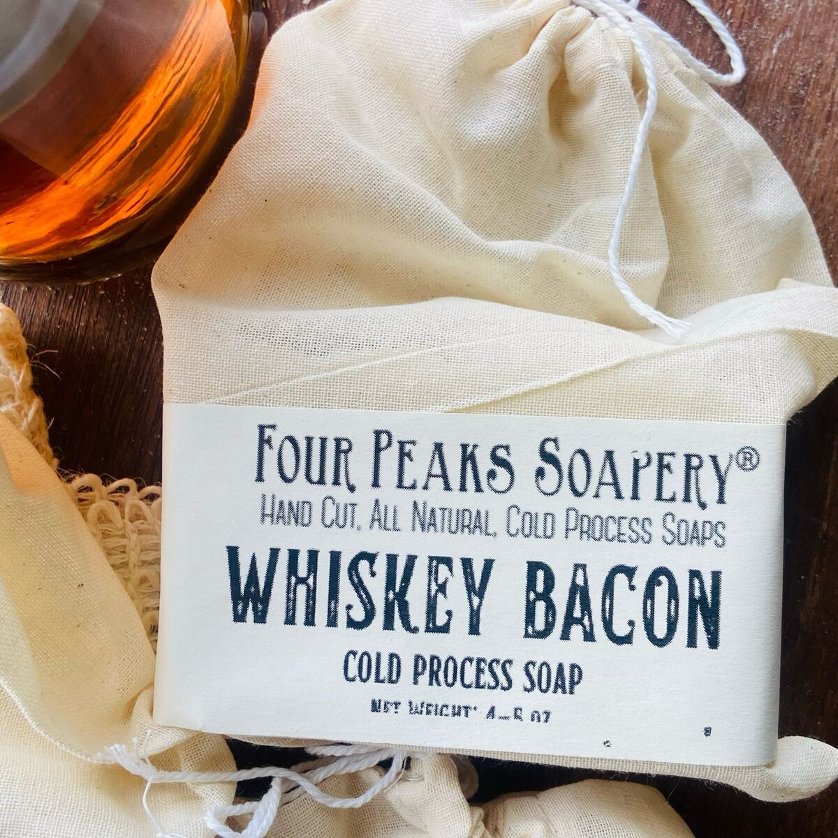 Whiskey Bacon Cold Process Soap